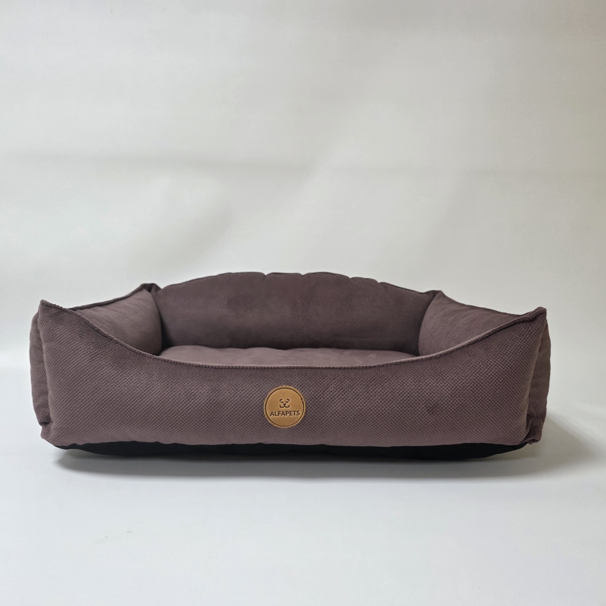 Лежанка для котів ALFA MICROVELUR BURGUNDY