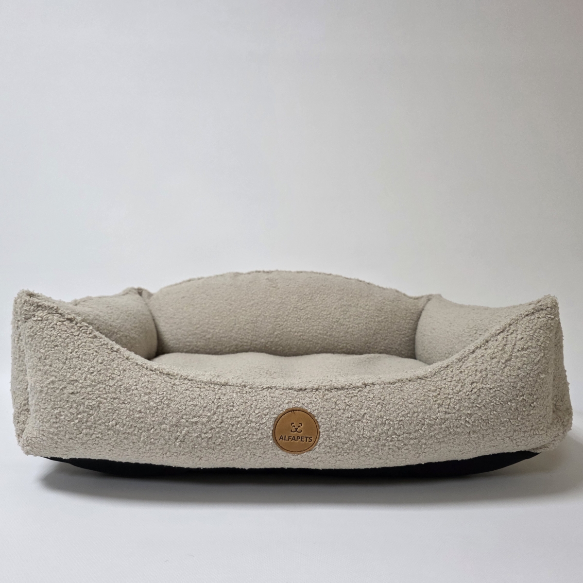 Лежак для собак ALFA ALPACA GRAY-BEIGE